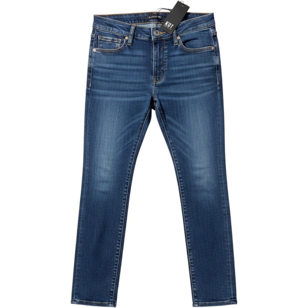 NWT Kut from the Kloth Women's Bootcut Jeans in Medium Blue Wash 30” inseam